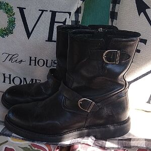 Harley-Davidson Black Leather Boots